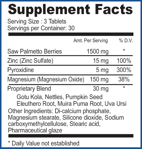 Procerin Suppelement Facts